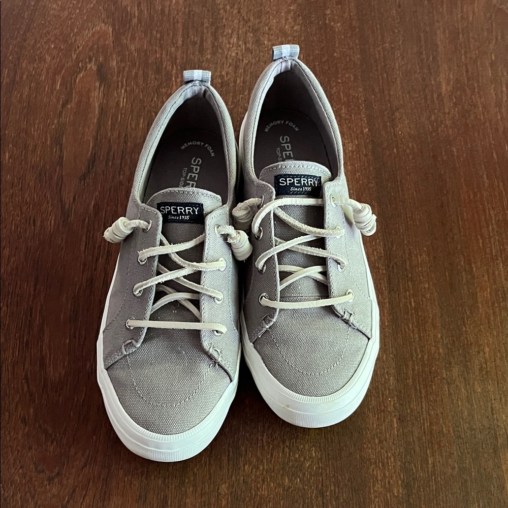 Sperry Women’s Crest Vibe Gray Core Sneaker